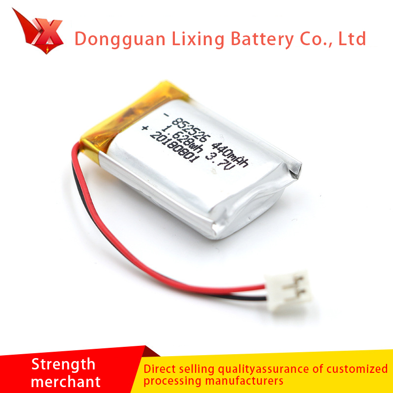 Nhà sản xuất pin với UN38 3 Báo cáo 852526 Pin lithium 440mAh Pin đặc biệt cho các sản phẩm thú vị
